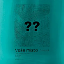 Vaše místo - vrstevnice v obdélníku