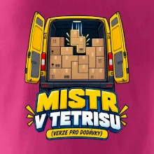Mistr v tetrisu pro dodávky