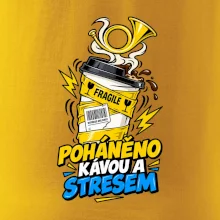 Poháněno kávou a stresem