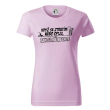 Když se ztratím nebo opiju, tak si mě nechte