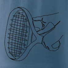 Tenisová raketa jednim tahem