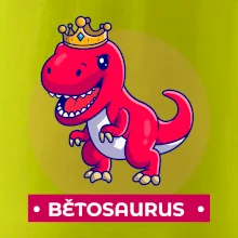 Dinosauří jména - červený dinosaurus