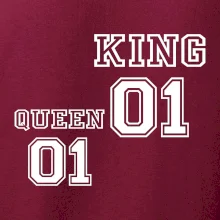 King - Queen - 01 dres (černobílá)