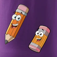 Tužka  a guma kreslená