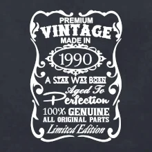 Vintage Etiketa - 1990