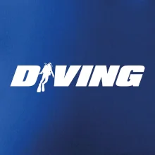 Diving nápis potápěč