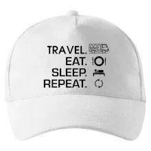 Eat sleep travel - Van