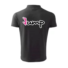 Jump - nápis a panáček