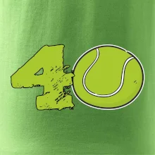 Tenis kulaté narozeniny 40