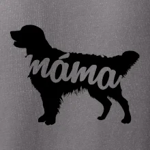 Zlatý retrívr máma obrys