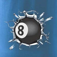 Kulečníková koule v triku