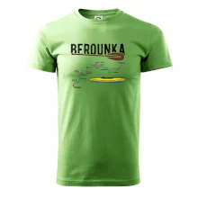 Mapa řeky Berounky