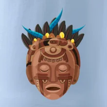 Mayové maska hnědá