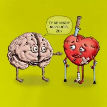 Mozek a srdce - poučení (Hana-creative)