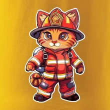 Malý hasič - kocour