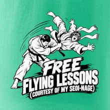 Free flying lessons seoi nage