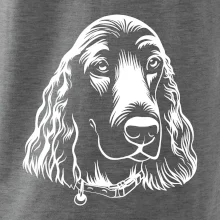 Kokršpaněl - hlava kreslená