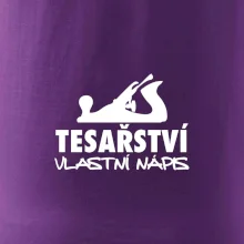 Tesařství - hoblík (vlastní nápis)