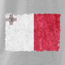 Vlajka Malta okousaná