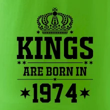 Kings are born in 1974