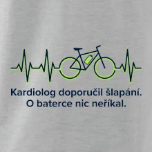 Kardiolog doporučil šlapání. O baterce nic neříkal.