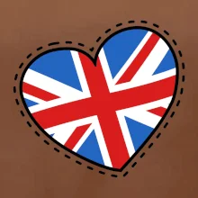 Británie srdce prso