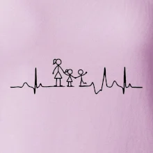 Ekg maminka a holka + kluk