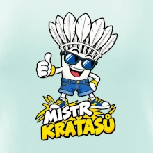 Badminton mistr kraťasů