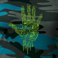 Tištěný spoj ruka