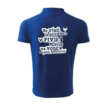 Ve víně je pravda, v pivu síla, ve vodě bakterie