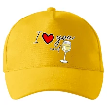 I love you and white wine