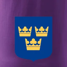 Švédský znak tři korunky velký