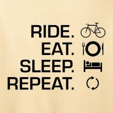 Ride Eat Sleep Repeat kolo Ride Eat Sleep Repeat kolo