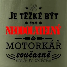 Je těžké být tak neodolatelný - motorkář