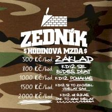 Hodinová mzda zedník