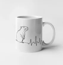 EKG křivka kapybara EKG křivka kapybara