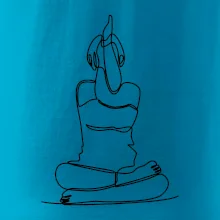 Jóga v sedu jedním tahem