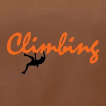 Climbing psací text