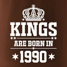 Kings are born in 1990