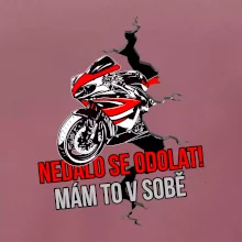 Nedalo se odolat, mám to v sobě silniční motorka