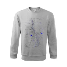 Vrchlabí - Mapa s vodními toky