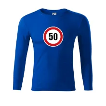 Dopravní značka - omezení rychlosti 50