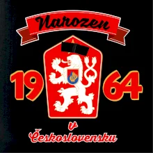 Narozena v Československu - Přelepený znak 1964