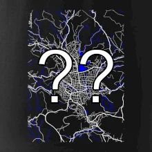 Vaše město - Mapa s vodními toky