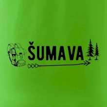Šumava nápis