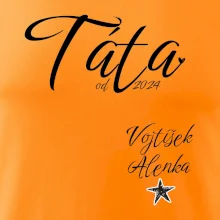Táta od roku + jména dětí dole vlevo