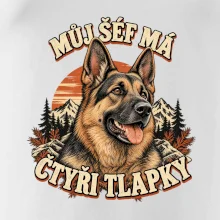 Můj šéf má čtyři tlapky - německý ovčák