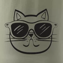 Kočka s brýlemi