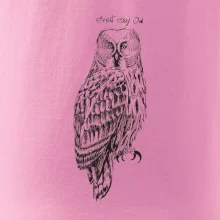 Puštík vousatý great gray owl