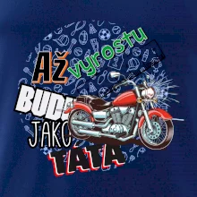 Až vyrostu budu jako táta - klasická motorka